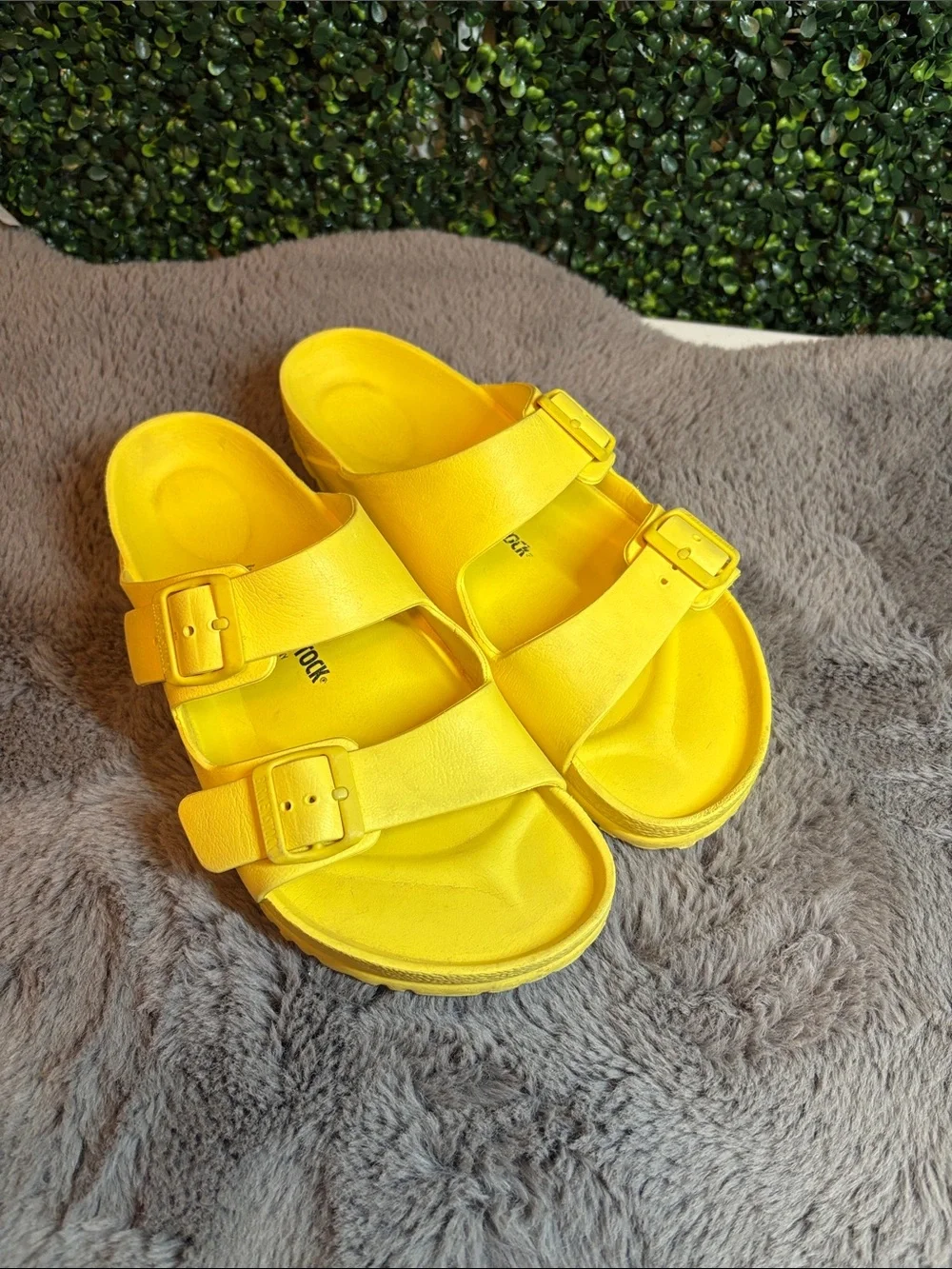 Birkenstock Men’s Double-Buckle Arizona EVA Sandals  Size 11